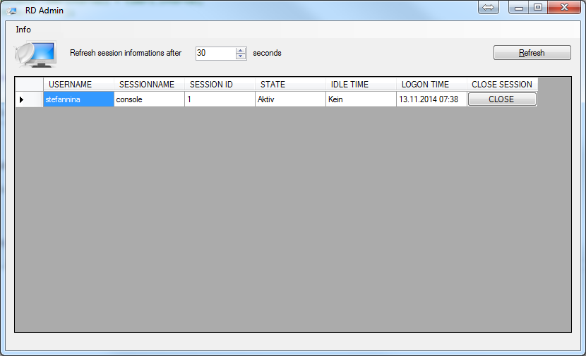 Small TS Admin Client